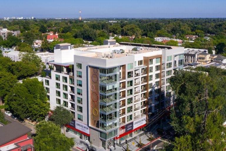 Aerial View of a Building Titled 1430 Q